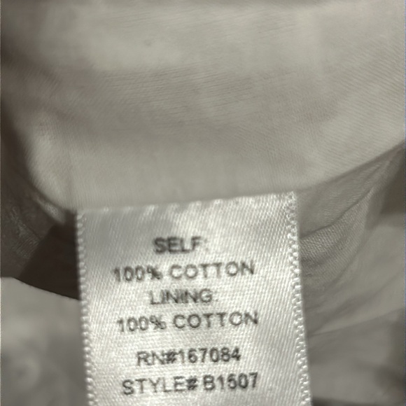 White Eyelet Fontalina Blouse - Picture 7 of 11